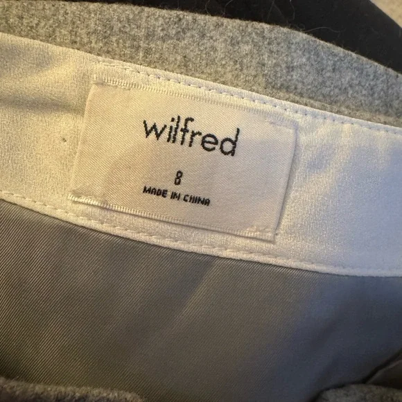 Aritzia Gray Mini Skirt - Picture 6 of 6